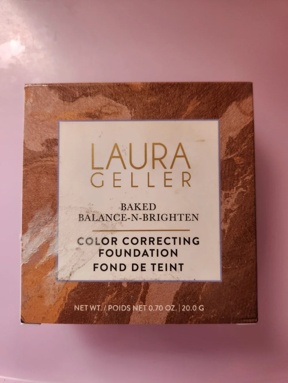 Laura Geller Super-Size Balance N Brighten Foundation - TAN - JUMBO 0.71-oz -NWT